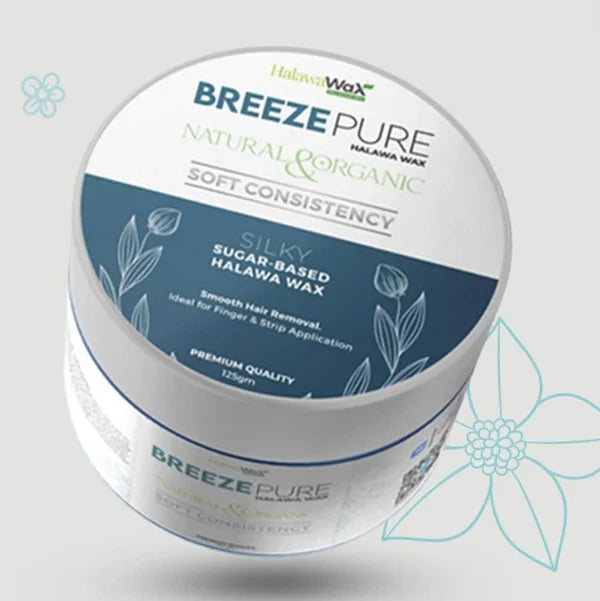 Breeze Pure Organic Halawa Finger Wax | Hair Removal Wax - 225 gram