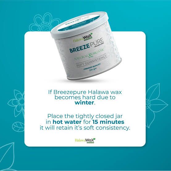 Breeze Pure Organic Halawa Finger Wax | Hair Removal Wax - 225 gram