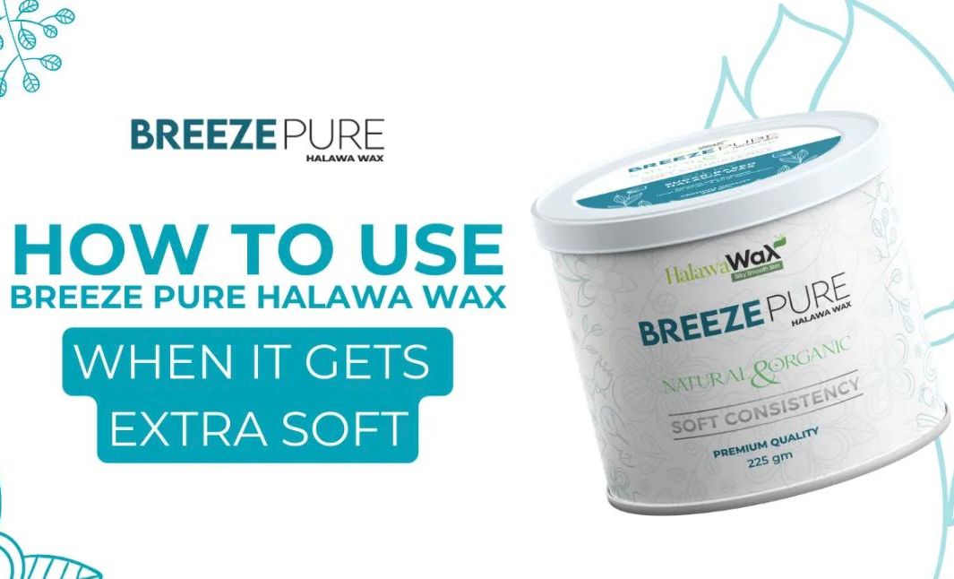 Breeze Pure Organic Halawa Finger Wax | Hair Removal Wax - 225 gram
