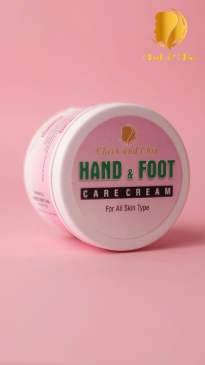 Hand & Foot Care Cream – Deep Moisturizing and Nourishing Formula for Dry, Sensitive Skin Protection and Softness (100 gram)