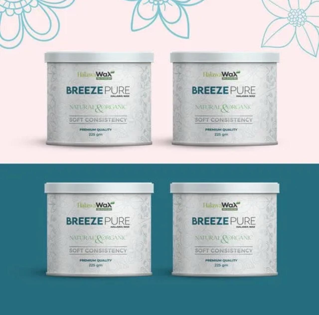 Breeze Pure Organic Halawa Finger Wax | Hair Removal Wax - 225 gram