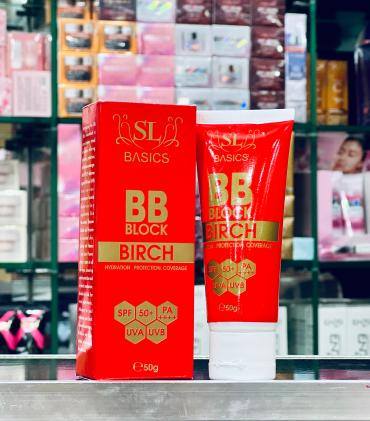 BB Block SPF 50+ Tinted Sunscreen – Hydrating & Protective BB Cream