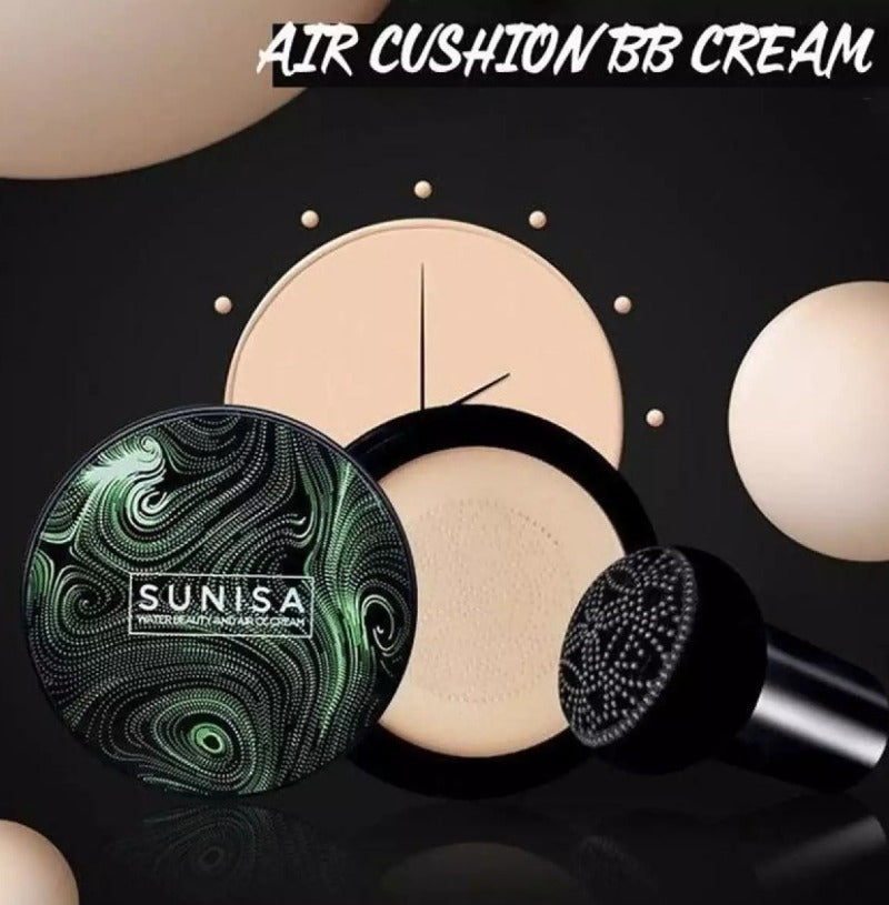 Foundation – BB & CC Cream With Moisturizing Liquid Base And Sponge Applicator