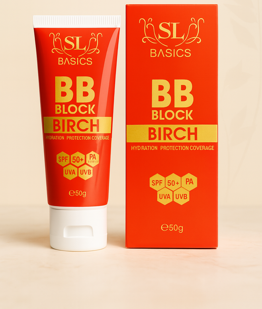 BB Block SPF 50+ Tinted Sunscreen – Hydrating & Protective BB Cream